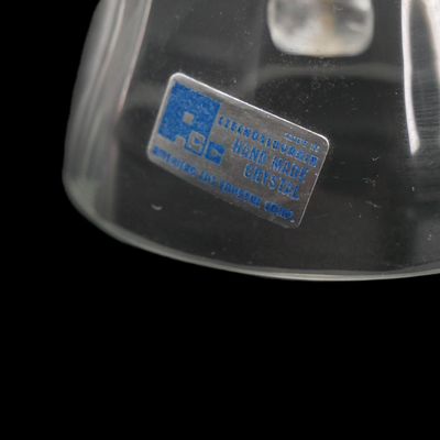 Vintage Handmade Crystal Bell