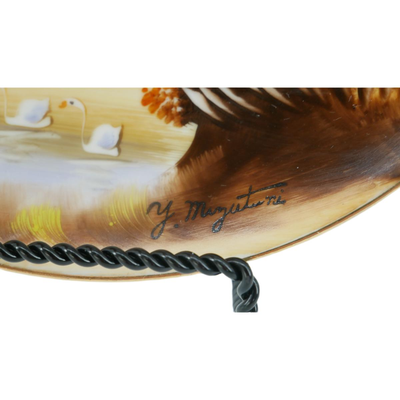 Vintage Hand-Painted Japanese Plates