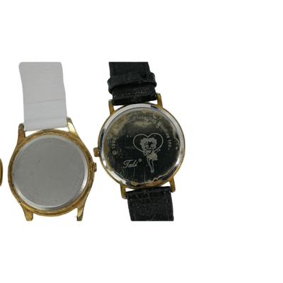 Vintage Mickey Mouse and Betty Boop Watches 