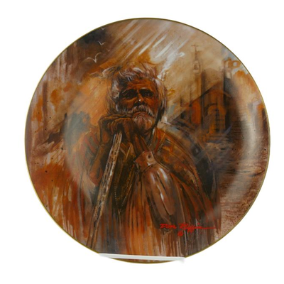 "Inner Peace" Limited Edition Don Ruffin (1927-1977) Collector's Plate