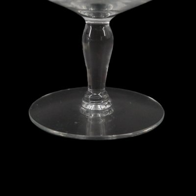 Vintage Crystal Etched Glasses