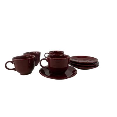 Set of Fiesta Cups and Saucers