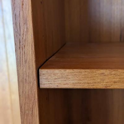 Vintage MCM Teak Laminate Bookshelf