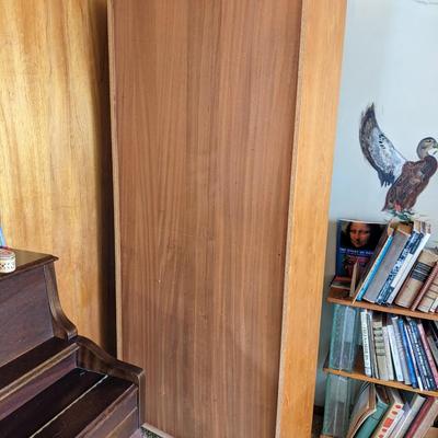 Vintage MCM Teak Laminate Bookshelf
