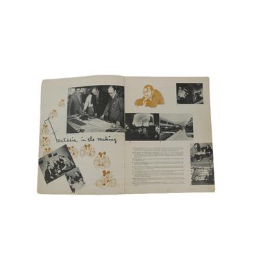 Vintage Disney's "Fantasia" Record Album and Book