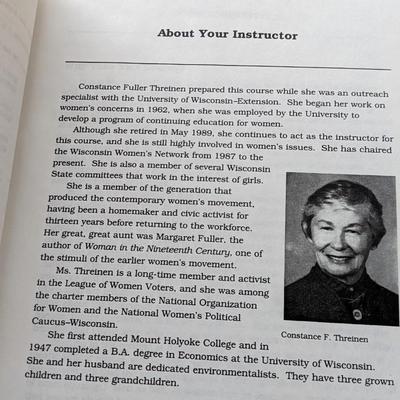Signed Tomorrow By Design, Connie's High School Social Studies Course Guide