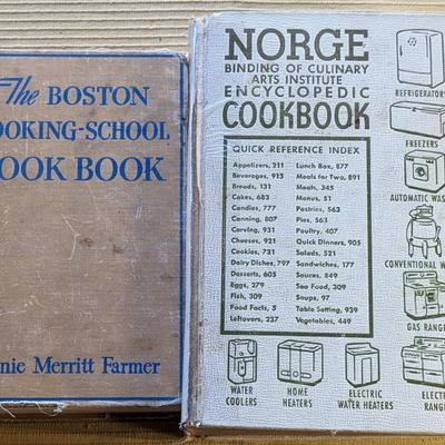 Wonderful Set of Antique Cookbooks
