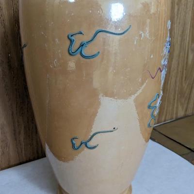Japanese Vase and Rice Paper Art