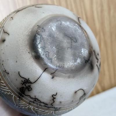 Horse Hair Pottery and Roman Glass Style Art