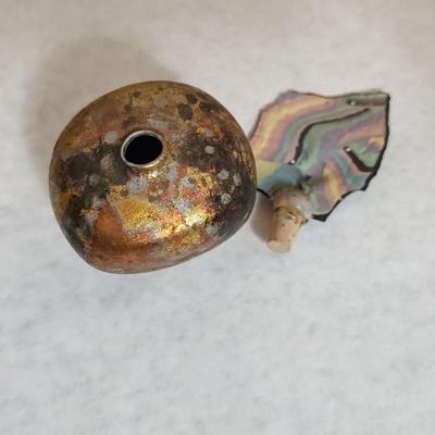 Horse Hair Pottery and Roman Glass Style Art