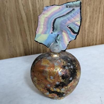 Horse Hair Pottery and Roman Glass Style Art