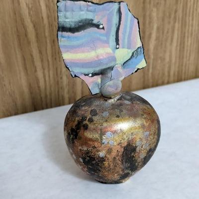 Horse Hair Pottery and Roman Glass Style Art