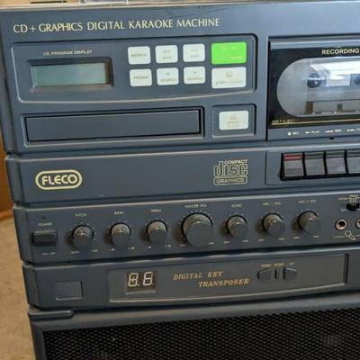 Vintage Fleco CDG-10 Karaoke Machine