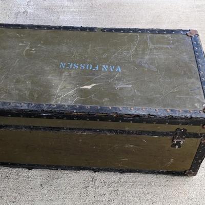 Military Shipping Trunks