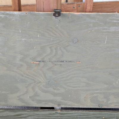 Military Shipping Trunks