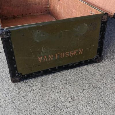 Military Shipping Trunks