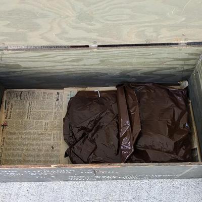 Military Shipping Trunks