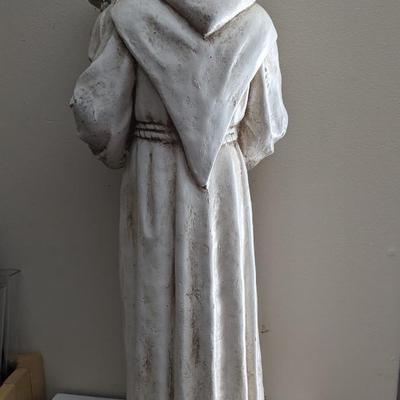Concrete St. Anthony Statue