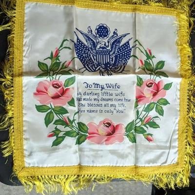 War Satin and Silk Linens