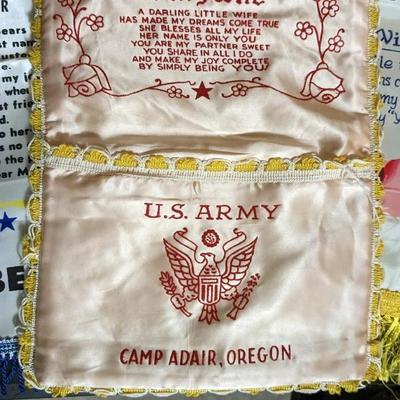 War Satin and Silk Linens