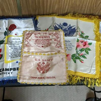 War Satin and Silk Linens