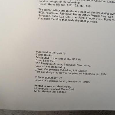 Hollywood and Production Coffee Table Books