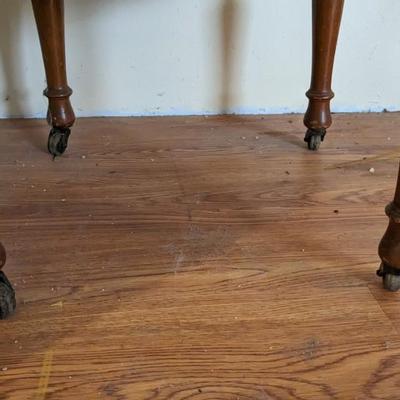 Antique Wood & Stone Table
