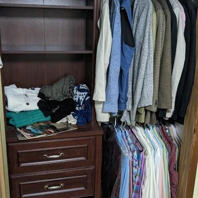 Contents of Bedroom One Closet