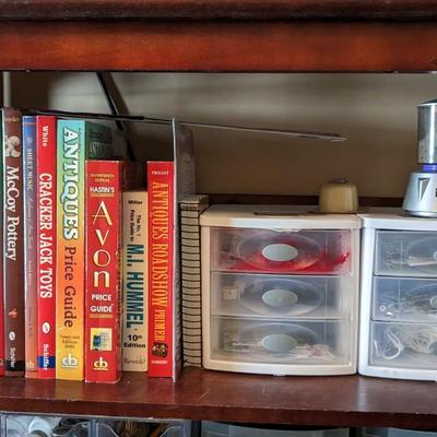 Mahogany Tone Office Storage and Accessories
