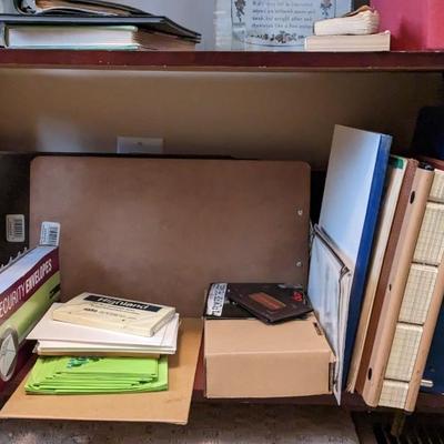 Mahogany Tone Office Storage and Accessories
