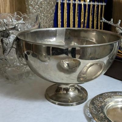 Crystal, Cut Glass, and Silverplate Service
