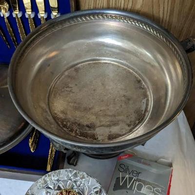 Crystal, Cut Glass, and Silverplate Service