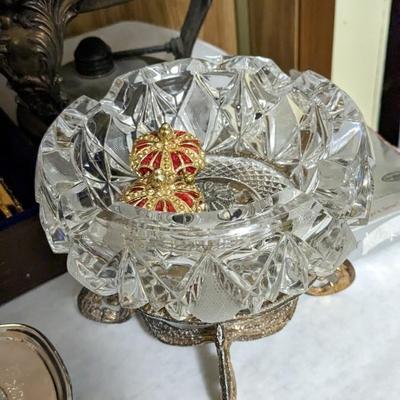 Crystal, Cut Glass, and Silverplate Service