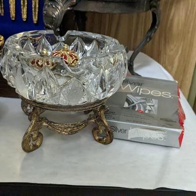 Crystal, Cut Glass, and Silverplate Service