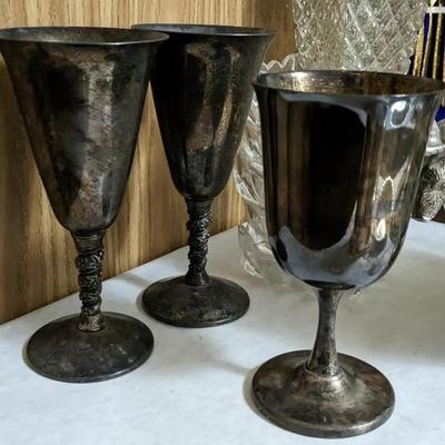 Crystal, Cut Glass, and Silverplate Service