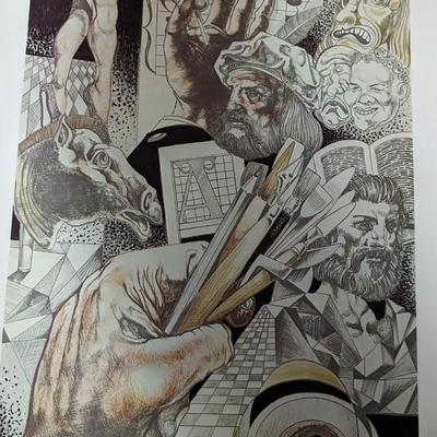 1982 Siegfried Reinhardt Lithographs