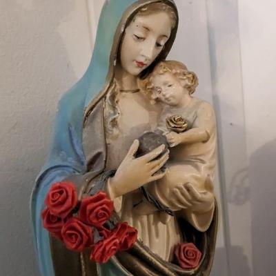 Catholic Statues and Wall Hangings