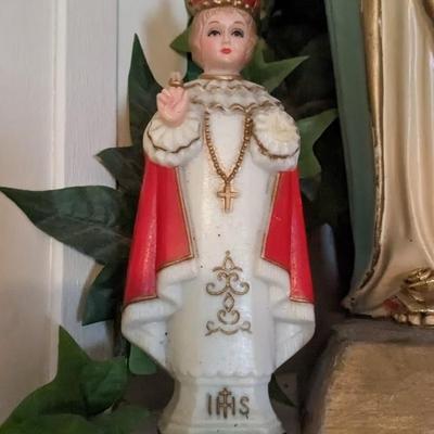 Catholic Statues and Wall Hangings