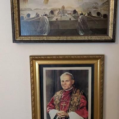 Catholic Statues and Wall Hangings