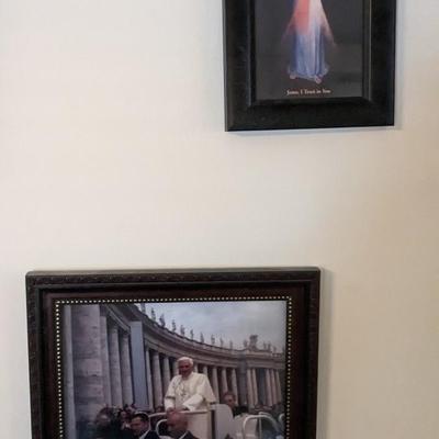 Catholic Statues and Wall Hangings