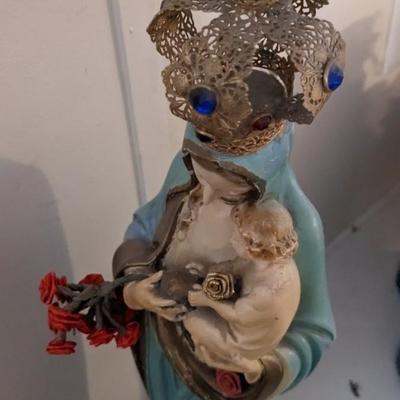 Catholic Statues and Wall Hangings