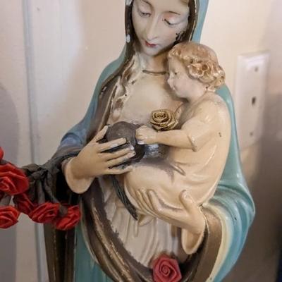 Catholic Statues and Wall Hangings