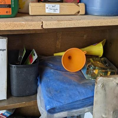 Contents of North Shed Wall