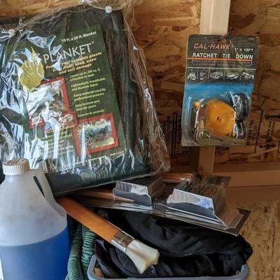 Contents of North Shed Wall