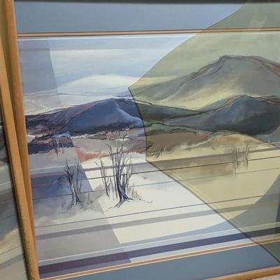 Ann Ginter Landscape Lithographs