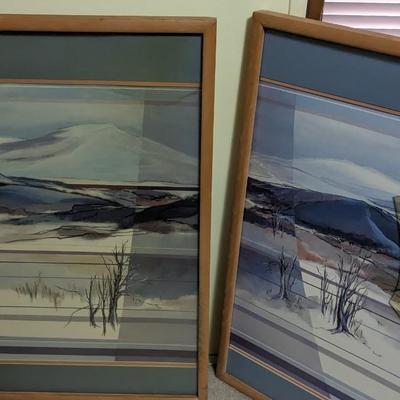 Ann Ginter Landscape Lithographs