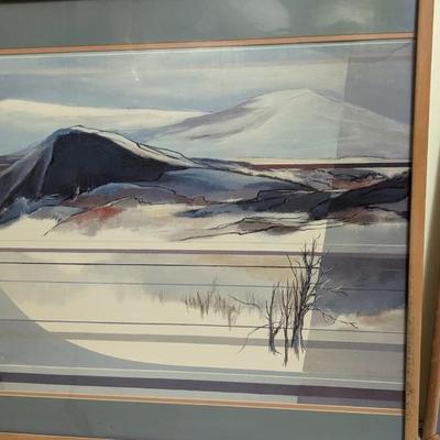 Ann Ginter Landscape Lithographs