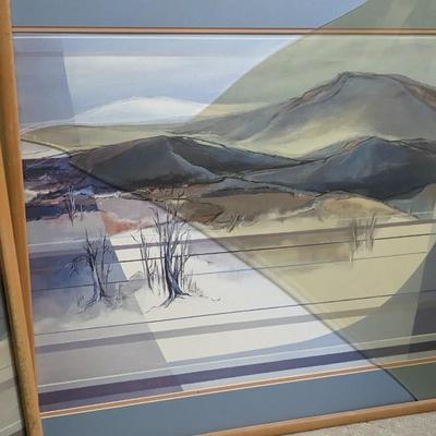 Ann Ginter Landscape Lithographs
