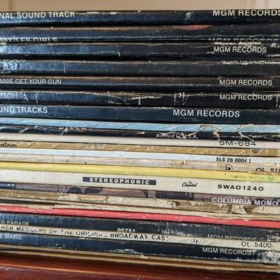 Showtune and Soundtrack LP Assortment