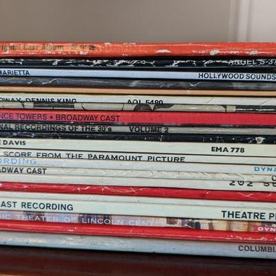 Showtune and Soundtrack LP Assortment